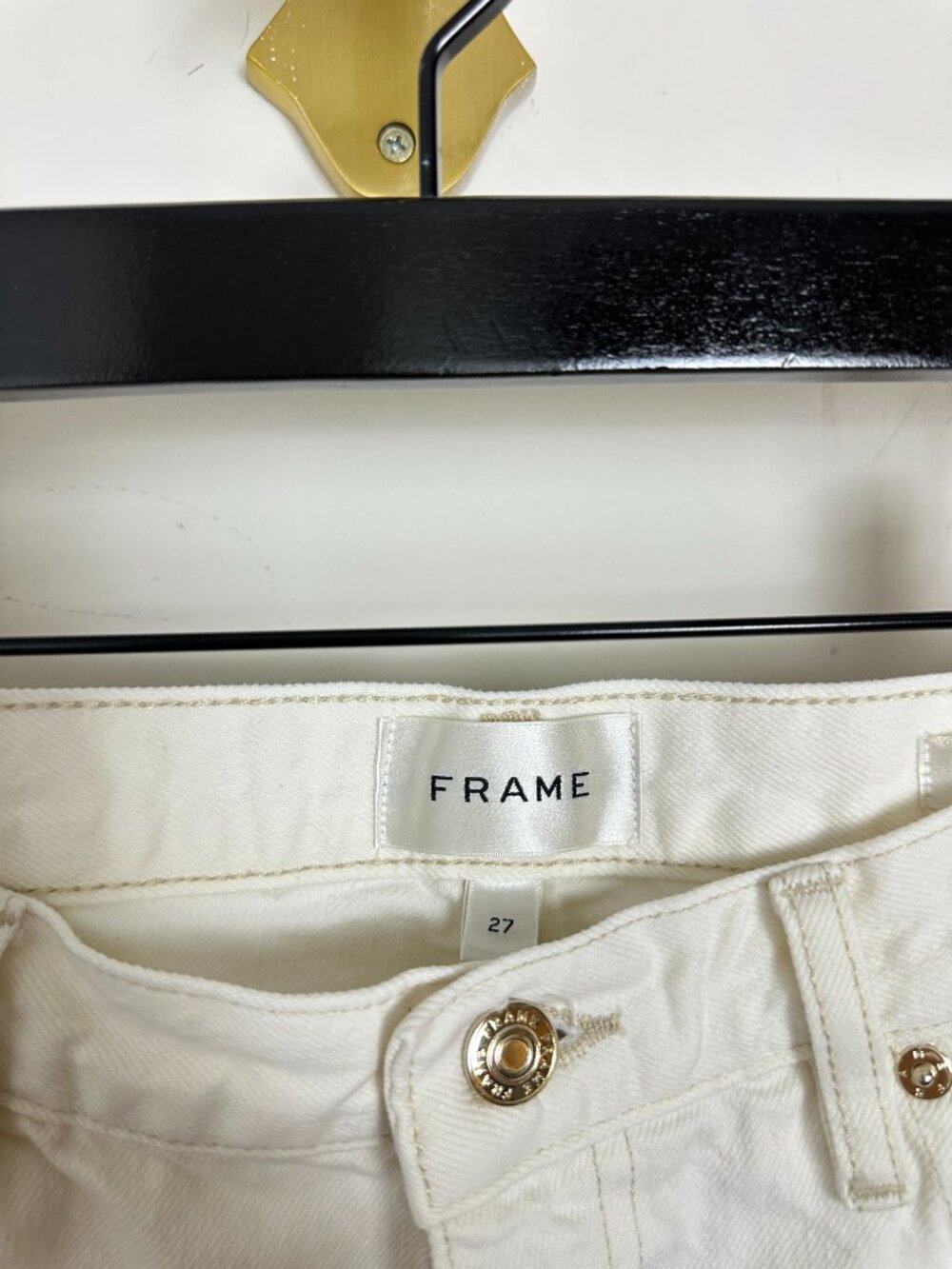 FRAME The Stroll in Wash Au Natural Clean Size US 27 - Picture 7 of 15